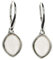 Rauchquarz Ohrringe, elegante Ohrhänger mit Rauchquarz in Sterling Silber 925/000 von Artisana-Schmuck