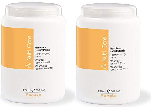 Fanola Oficial, Máscara De Reestructuración Nutricare (1500ml x 2)