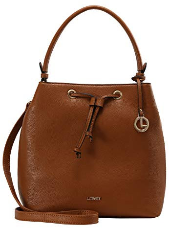 L.CREDI Damen Ebony Handbag, Blau