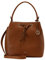 L.CREDI Damen Ebony Handbag, Blau