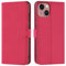Verco custodia per iPhone 13 Mini, Case per Apple iPhone 13 Mini Cover PU Pelle Portafoglio Protettiva (5.4 inch), Rosa