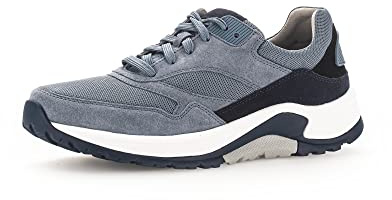 Pius Gabor Herren Sneaker Low, Männer Halbschuhe,Wechselfußbett,straßenschuhe,Strassenschuhe,Sportschuhe,Nautic/Marine/Black,42.5 EU / 8.5 UK