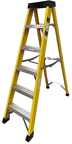 Murdoch GRP Fibreglass Swingback Step Ladders 6 Tread
