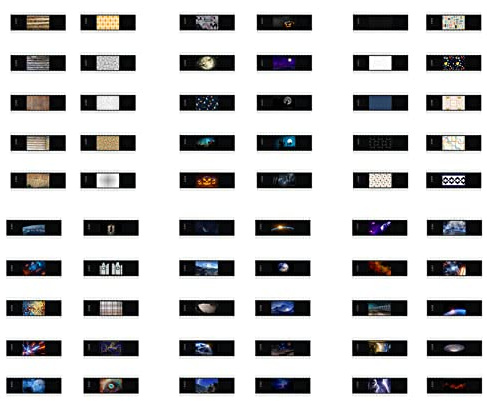 Godox AK-S Full Slide Set Transparenzen für Godox AK-R21 Kamera Blitzprojektor, 60 Stück