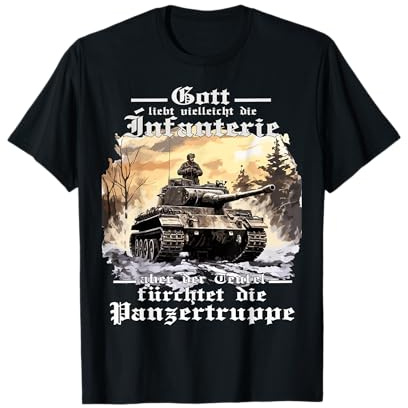Panzerfahrer Soldaten T 2. WK Heer Panzertruppe Soldaten T-Shirt