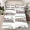 Spanbettlaken 140x200 Zug Spannbetttuch Rauch Bettlaken Boxspringbett mit Gummizug Spannbettuch Mikrofaser für Matratzen von 30 cm Mit 2 Kissenbezüge 80x80 cm