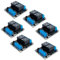 Innfeeltech 6pcs DC 24V Relay Module 2 Channel Relay with Optocoupler High or Low Level Trigger Placa de expansión