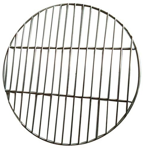 Toyvian Round Grill Mesh Stainless Steel Barbecue Mat for Outdoor Cooking Bbq Grilling Mesh Round Bbq Pad for Meat Vegetables Fish and More