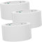 Gadpiparty 3 Rollen Wasserdichtes Klebeband Streifen Bauklebeband Dusche Reparatur Dichtungsbandkanal Dichtungsband für die Küche Trockner-Entlüftungsband Außenband Kanaldichtband hoch Weiß