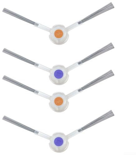 Für Narwal kompatible Seitenbürsten 4/10 Pack für Freo X und für Ultra Saugroboter, verbessern die Reinigungskraft (4 Stück)