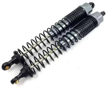 Rc-StoßDäMpfer Für HSP 94180 4X4 1/10 130mm Lange Öl Einstellbare Stoßdämpfer Dämpfer 18019 18000 Bergsteigen Für Rock Klettern RC Auto(Light Grey)