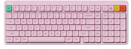 nuphy Node100 kabellose Mechanische Tastatur,Hot-Swappable,Low-Profile Keyboard,103 Tasten Computer Gaming Tastatur, Unterstützt Touch-Gesten, Bluetooth/2,4 GHz/USB-C