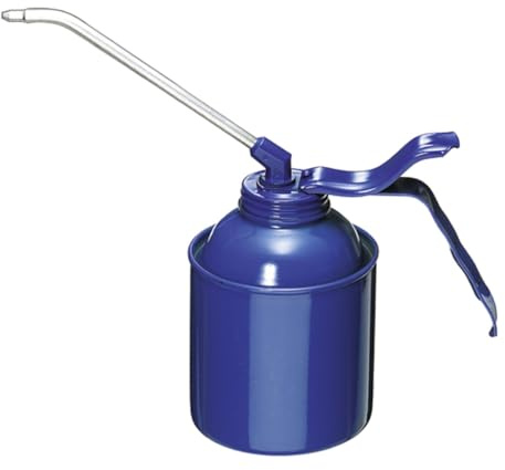 Stahlwille 77010001 Force Feed Oil Can No. 12250, Metal Container with Flexible Spout, Grease Gun, Brass Pump, 500ml Capacity, Weighs 275g, Made in Germany