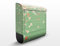 Briefkasten mit Zeitungsrolle No.EK236 Spring Background 46cm x 39cm