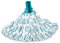 Leifheit Original Ersatzkopf Classic Mop Viskose, mit Viskose und Polyester für hartnäckige Flecken auf Fliesen und Steinböden, extra saufgähige Viskose, waschbar bei 60°C, flexible Mopkopf-Streifen