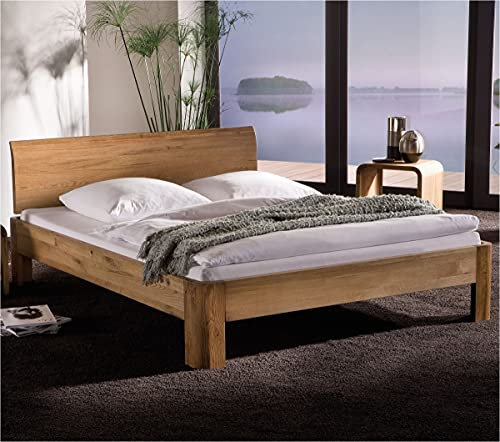 Hasena Oak Line Bett Modul 18 Lisio Füße Ronda 25 Eiche Natur 180x200