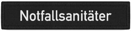 Namenspatch Notfallsanitäter Not San Notfall Medical Rettung Arzt Medic #30411