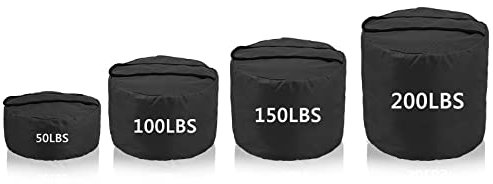 NAIZEA Trainingssandsack, strapazierfähig, für Training, Fitness, Gewichtheben, Cross-Training, Training und militärische Konditionierung (45 kg)