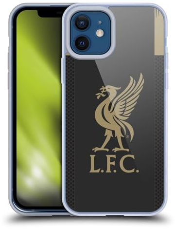 Head Case Designs Officially Licensed Liverpool Football Club Home Goalkeeper 2019/20 Kit Gel Case [Military Grade Protection] Compatible With Apple iPhone 12 / iPhone 12 Pro