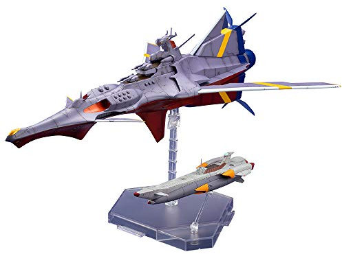 Hikyskin Nadia of the Fushigi Sea Nadia N - Nautilus No. DX Set, Total Length Approx. 13.1 inches (333 mm), 1/1000 Scale Plastic Model KP547