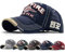Yutdeng Retro Casquette de Baseball Unisexe Ajustable Boucle en Metal Casquettes Classique Trucker Cap Hat for Sport Hip Pop Golf Voyages - Casquette Homme Femme