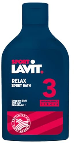 SPORT LAVIT Relax Sport Bath 250 ml - Badezusatz - Bubble Bath - Silikonfrei - Whirlpool geeignet - Entspannung, Regeneration nach körperlicher Anstrengung