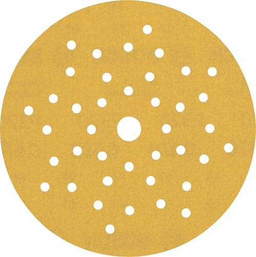 Bosch Professional 50x Expert C470 Sandpaper (for Hardwood, Paint on wood, Ø 125 mm, Grit 320, Accessories Random Orbital Sander)