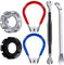 PhoenixDN 6 PCS Llave de Radios de Bicicleta, Juego de Tensores para Radios de Bicicleta de, Herramientas Radios de Bicicletas, Bicicletas Palanca de Neumático, para Reparar Radios de Bicicleta 10-15G