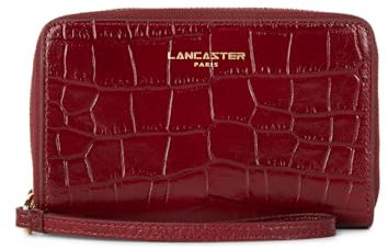 LANCASTER Portefeuille en Cuir ref 50451 Carmin 15
