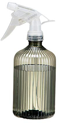 500 ml Sprühflaschen für Reinigung und Gartenarbeit, Pflanzen, Wasser, langlebiger Sprüher, nachfüllbare transparente Kunststoffflasche, KunststoffSprühflasche, leere Wasserflasche für