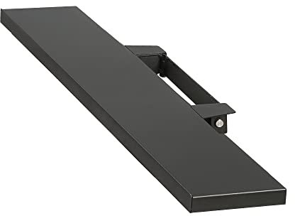 WALL Soundbar Shelf, Soundbar Ablage für TV-Ständer V2/V2 CASTER/V3/V5, Größe M, Breite 95 cm, Satin Schwarz