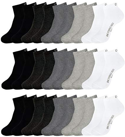 ONE STRANGE ROCK Quarter Socken Kurzsocken Herren Damen 5, 10, 15, 20, 30 Paar