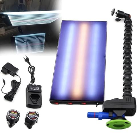 Cashwise Lacklesses Reparaturlicht, professionelle PDR -Reflektor -Lampenplatine, tragbare Autokörperstreifen -Lampen -Kit für Autokörperentfernungstests