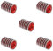 Mealoodiousmusea 5 set Outdoor Rock Climbing Rope Cleaning Brush Caving Arborist Cord Cleaner Tool