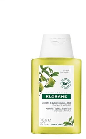Klorane Shampoo mit Zitrusfruchtfleisch, 100 ml