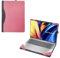 RUNMEIJIA Laptop Case Cover for 16-inch ASUS VivoBook 16X S3604 K3605&VivoBook 16 X1605 M1605 Sleeve, Detachable 2-in-1 PU Leather Protective Shell Sleeve (Pink)