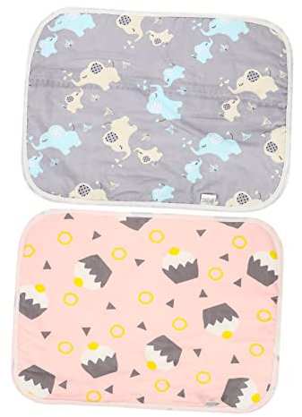 Kisangel 4pcs Guinea Pig Pee Pad Washable Puppy Pad Small Pet Cage Liner Reusable and Easy to Clean