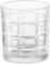 Brandani 51322 BICCHIERE QUADRATO SET 6 PZ VETRO, cm d 8x9h, 300 ml, fondo robusto tipico dei bicchieri da scotch e whisky, perfetti anche per acqua o qualsiasi bevanda si preferisca!