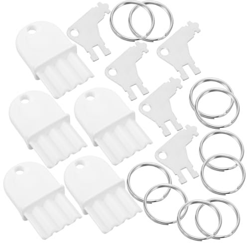 ANDRESLAD 2sätze Papierhandtuchspenderschlüssel Aus Metall Kompatibel Mit Vielen Papierhandtuch Und Toilettenpapierspendern Mit Schlüssel Und Schlüsselring Für Einfache Handhabung