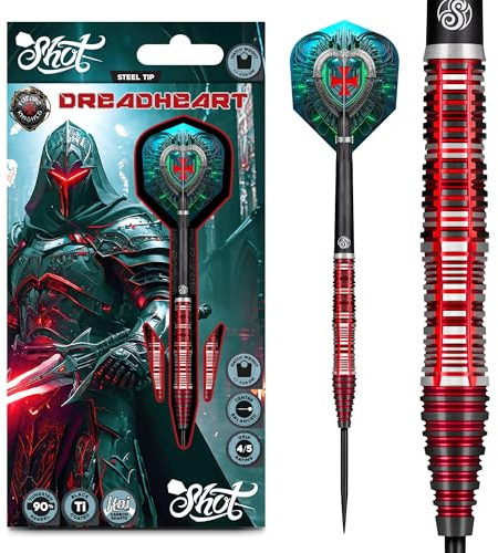 Shot! Future Knights Dreadheart 90% - Steeldarts 25 Gramm