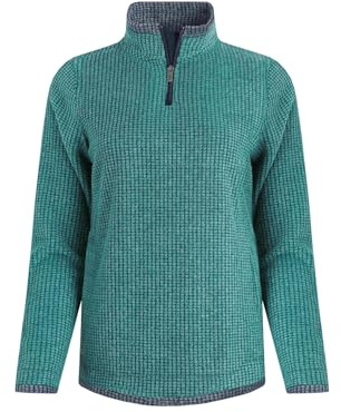 Weird Fish Beye 1/4 Zip Grid Fleece. (Jumper/Sweater/Fleece)