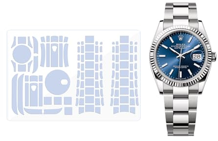 2 Stück Schutzfolie für Rolex Datejust 36mm 126231 126233 126234 Oyster