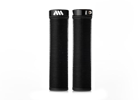 MTB Griffe AMS Barcode – Lenkergriffe mit Lock-On System – klassischer Komfort ohne Handschuhe – ideal für Trail, Dirt Jump und Freeride
