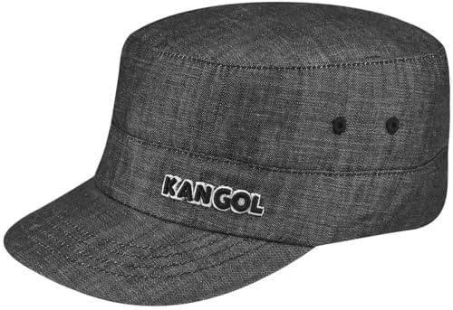 Kangol Denim Flexfit Army Cap - Black/L/XL Black, Large-X-Large