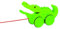 Goki 54952 - Ziehtier Krokodil Kroki