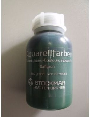 Stockmar Aquarellfarbe 250 ml, Farbe: Saftgrün