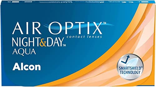 Air Optix Night & Day Aqua Monatslinsen weich | 3 Stück | BC 8.4 mm | DIA 13.8 mm | -01.75 Dioptrien