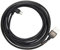 System-S Mini USB Cable de datos, cable de carga, 3 m, con conector de 90°, ángulo recto