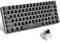 UrChoiceLtd AK33 Hintergrundbeleuchtetes USB-Kabel Gaming Mechanische Tastatur Blau Schwarz Schalter Tastatur für Büro, Schreibkräfte und Spiele (Schwarzer Schalter, Schwarz)