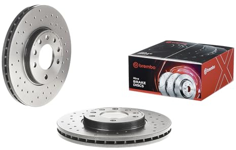Brembo Bremsscheiben 09.7629.1X | Kompatibel mit: CHEVROLET ZAFIRA, OPEL ASTRA G Cabriolet, ASTRA G Caravan, ASTRA G CC, ASTRA G Coupe, ASTRA G Stufenheck